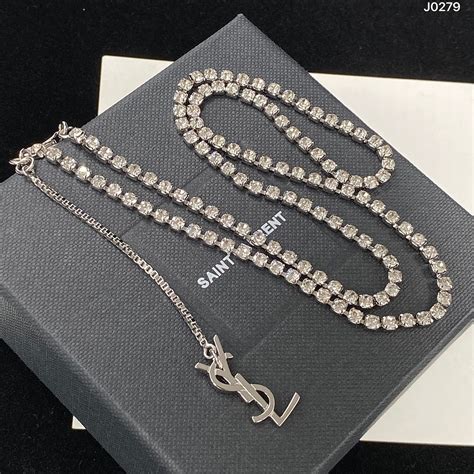 ysl necklace fake|vintage ysl jewelry.